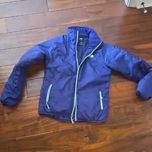 Women's Purple Jacket with Blue Accents
